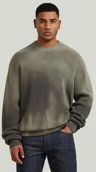 G-Star Raw Trui D28576-C868 SUNFADED LOOSE R KNIT-273 TURF - Foto 6