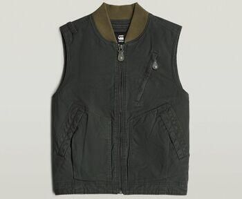 G-Star Raw Vest D26910-D191 DUTY CANVAS VEST-995 ASFALT