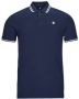 G-Star G Star RAW slim fit polo met biologisch katoen sartho blue milk - Thumbnail 3