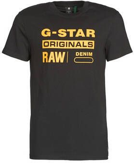 G-Star Raw T-shirt Korte Mouw COMPACT JERSEY O