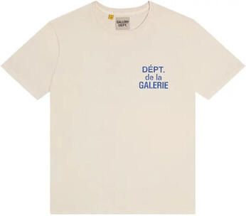 Gallery dept T-shirt Korte Mouw T-SHIRT FRENCH TEE BEIGE