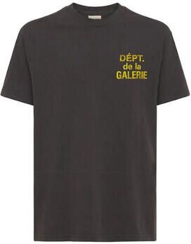 Gallery dept T-shirt Korte Mouw T-SHIRT FRENCH TEE BLACK YELLOW - Foto 7