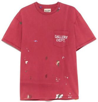 Gallery dept T-shirt Korte Mouw VINTAGE LOGO PAINTED TEE RED