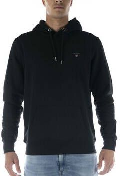 Gant Fleece Jack Felpa Gat Original Sweat Hoodie Nero