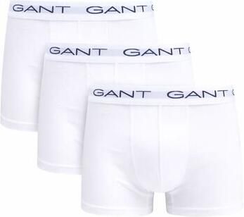 Gant Boxers Boxershorts Trunk 3-Pack Wit
