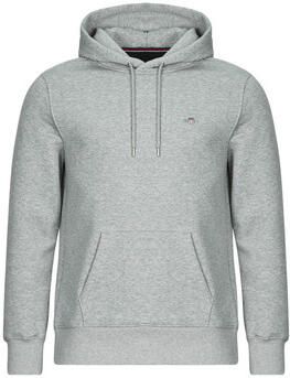 Gant Hoodie REG SHIELD HOODIE met logoborduursel op borsthoogte - Foto 12