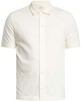 Gant Overhemd Korte Mouw Gestructureerd overhemd met korte mouwen