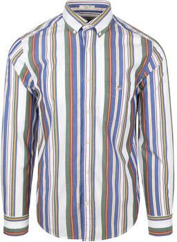 Gant Overhemd Lange Mouw Casual Overhemd Streep Multicolour