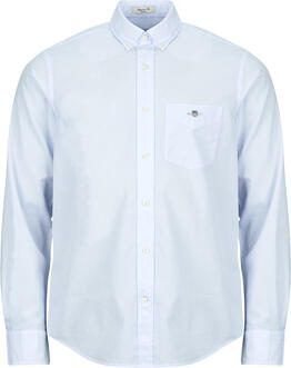 Gant Overhemd met lange mouwen REG POPLIN BANKER SHIRT Banker Stripe popeline lichte katoen - Foto 18