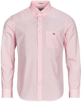 Gant Regular fit vrijetijdsoverhemd met streepmotief model 'POPLIN' - Foto 2