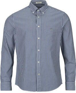 Gant Overhemd Lange Mouw REG CLASSIC POPLIN STRIPE SHIRT