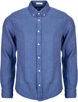 Gant Overhemd Lange Mouw REG GMNT DYED LINEN SHIRT