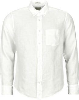 Gant Overhemd Lange Mouw REG GMNT DYED LINEN SHIRT