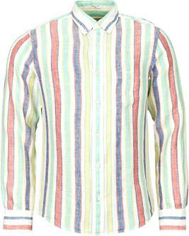 Gant Overhemd Lange Mouw REG MULTISTRIPE LINEN SHIRT