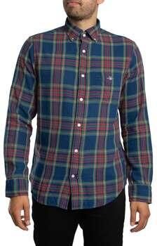Gant Overhemd Lange Mouw Regular Twill-ruitoverhemd
