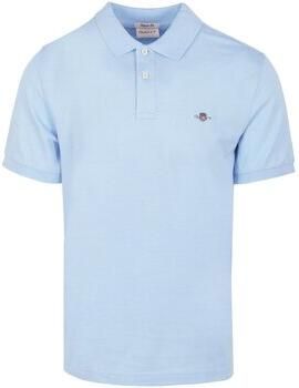 Gant T-shirt Shield Piqué Poloshirt Fresh Blue
