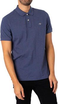 Gant Poloshirt REG SHIELD SS PIQUE POLO met logo en platte breikraag 100% katoen pique - Foto 1