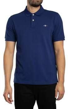 Gant Polo Shirt Korte Mouw Normaal Shield piqué poloshirt