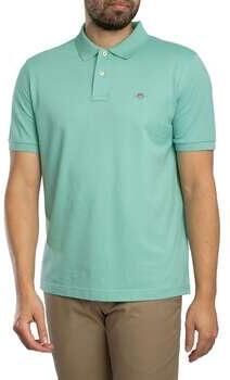Gant Polo Shirt Korte Mouw Normaal Shield piqué poloshirt