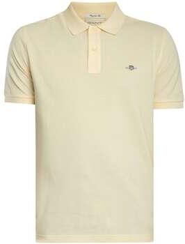 Gant Polo Shirt Korte Mouw Normaal Shield piqué poloshirt