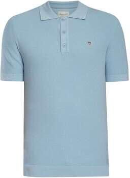 Gant Polo Shirt Korte Mouw Poloshirt van microgetextureerd katoen - Foto 3