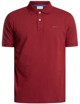 Gant Polo Shirt Korte Mouw Regular contrast piqué poloshirt