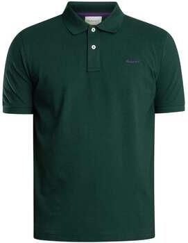 Gant Polo Shirt Korte Mouw Regular contrast piqué poloshirt