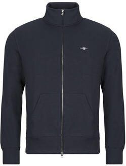 Gant Sweatvest REG SHIELD FULL ZIP SWEAT met logoborduursel op borsthoogte - Foto 4