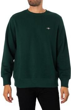 Gant Sweatshirt REG SHIELD C-NECK SWEAT met logoborduursel op borsthoogte - Foto 6