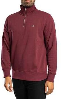 Gant Sweater Regular Shield-sweatshirt met halve rits - Foto 4