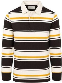 Gant Sweater Rugger Polo Multi Striped Bruin Geel - Foto 7