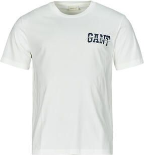 Gant T-shirt Korte Mouw ARCH SCRIPT SS T-SHIRT