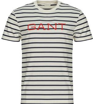 Gant T-shirt Korte Mouw GRAPHIC STRIPED SS T-SHIRT