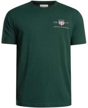 Gant T-shirt Korte Mouw Normaal Archief Schild T-shirt