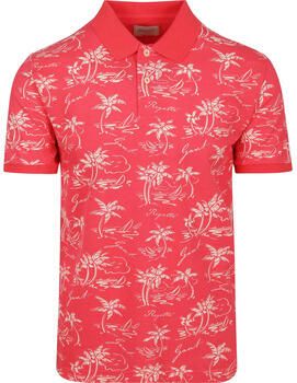 Gant T-shirt Poloshirt Palm Print Watermelon
