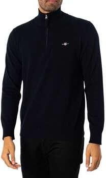 Gant Trui Klassiek gebreid katoen met halve rits - Foto 17