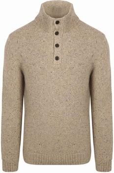Gant Trui Mocker Pullover Wool Blend Sand