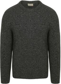 Gant Trui Pullover Wool Blend Antraciet