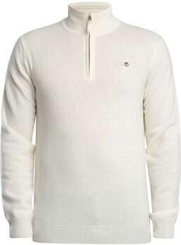 Gant Regular fit pullover in gebreide look van zuiver lamswol