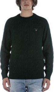 Gant Sweater Maglione Lambswool Cable Verde