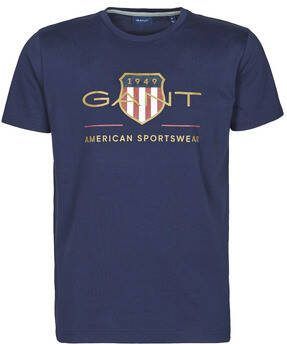Gant T-shirt D2. ARCHIVE SHIELD SS T-SHIRT met grote logoprint