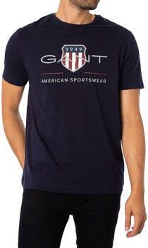 Gant T-shirt Korte Mouw Archive Shield T-shirt