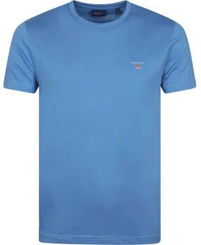 Gant T-shirt Original T-shirt Blauw