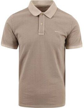 Gant T-shirt Polo Sunfaded Beige