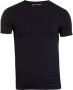 Garage T-shirt Stretch Basic Zwart O-Hals - Thumbnail 1