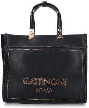 Gattinoni Amelia Dubbele Handvat Dames Tas Black Dames