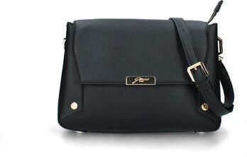 Gattinoni Zwarte schoudertas met ritssluiting Black Dames