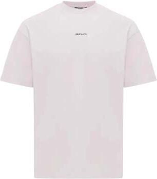 GENTI Heren Polo's & T-shirts T-shirt Ss 1242 Lichtroze - Foto 5