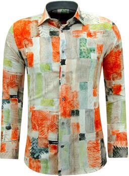 Gentile Bellini Overhemd Lange Mouw Kleurrijke Prints