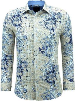 Gentile Bellini Overhemd Lange Mouw Print Lange Mouw